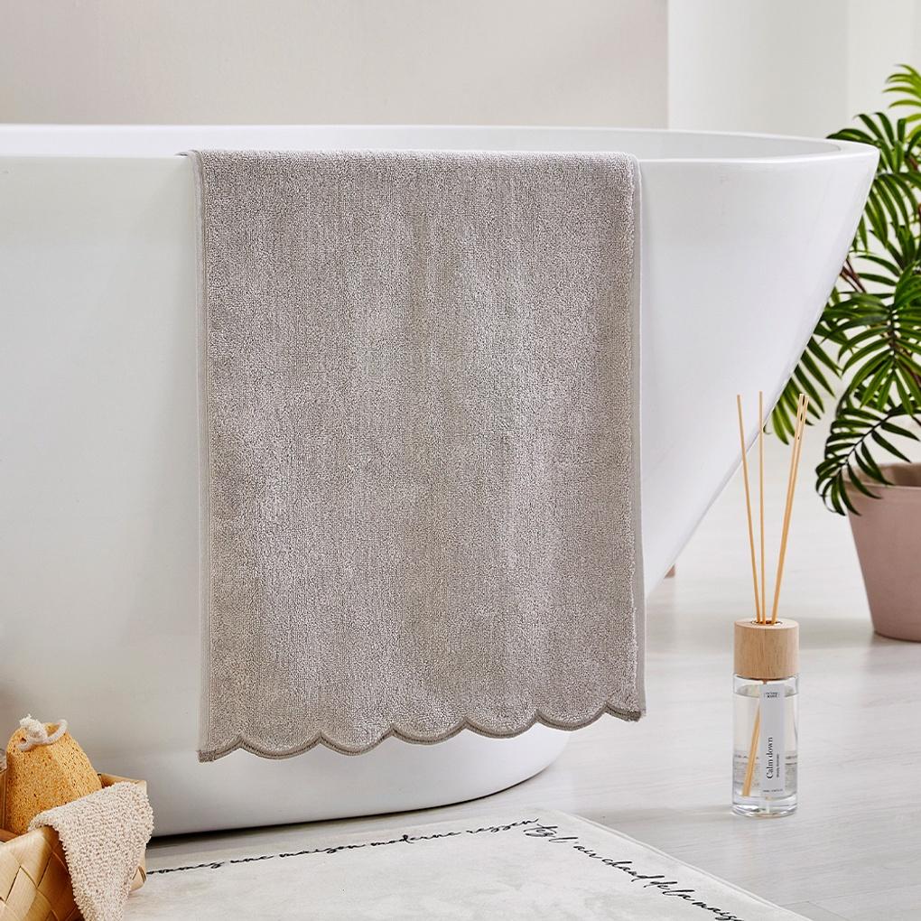 Rafinira Ścierka do mycia muszli 40X90 JASNOSZARY 230g_BG0124045