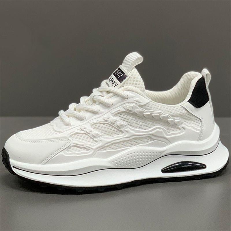 Men's shoes new summer breathable mesh white shoes casual men's light luxury mesh men's shoes