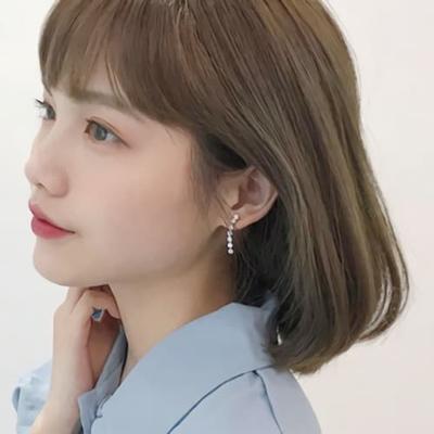 925 Silver Earrings Daily Chic Mood Cubic