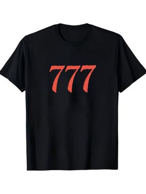 A Numeric T-Shirt with Short Sleeves, Suitable for Comfortable Casual Wear for Adults