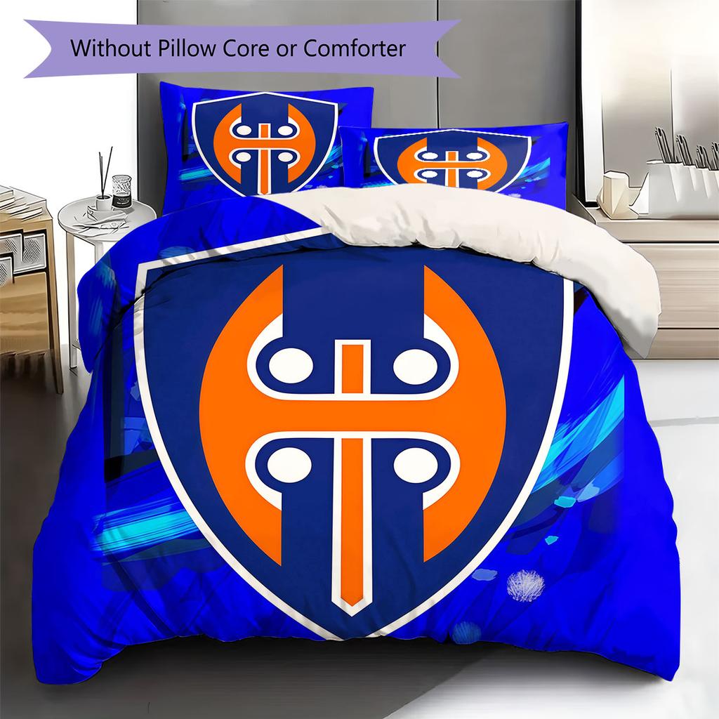Tappara Pattern Bedding Quilt Set Quilt Cover Pillowcase Home Decoration Birthday Gift (1 * duvet cover + 2 * pillowcase, without core)