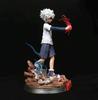 27Cm Hunter×Hunter Figure Killua Zoldyck Anime Figures Figurine Model Pvc Statue Doll Collection Desk Decoration Toys Kids Gifts