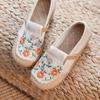 Spring Women's Ethnic Style Slip-on Espadrilles – Comfortable Old Beijing Cloth Shoes