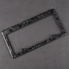 Real Forged Carbon Fiber License Plate Frame Car External Decoration 12.4x 6.2in