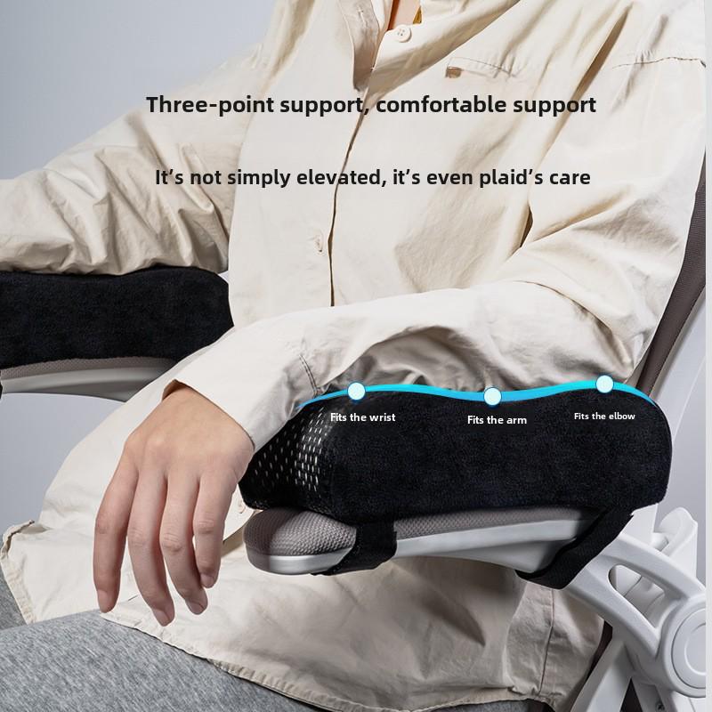 Memory Foam Gel-Armlehnenpolster für Büro-/Gaming-Stühle