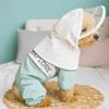 Adjustable Straps Dogs Raincoat Windproof Dog Hooded Raincoat Dog Rain Gear  Outdoor Activities