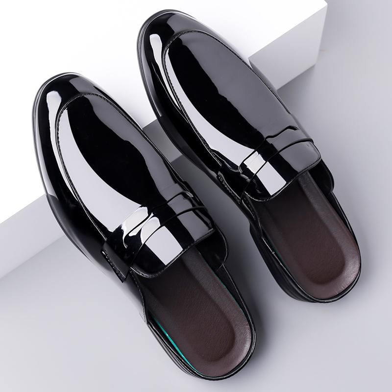 Italiaanse Vintage Toplaag Casual Leren Slip-on Loafers Mode Buiten Lopen Rijden Designer Schoenen Minimalistische Platte Schoenen voor Mannen