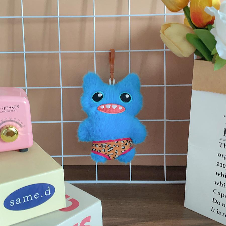 Niedliche Zähne Monster Familie Serie Plüschpuppen Hässlich Niedlich Große Zähne Monsterpuppe Trendiges Spielzeug