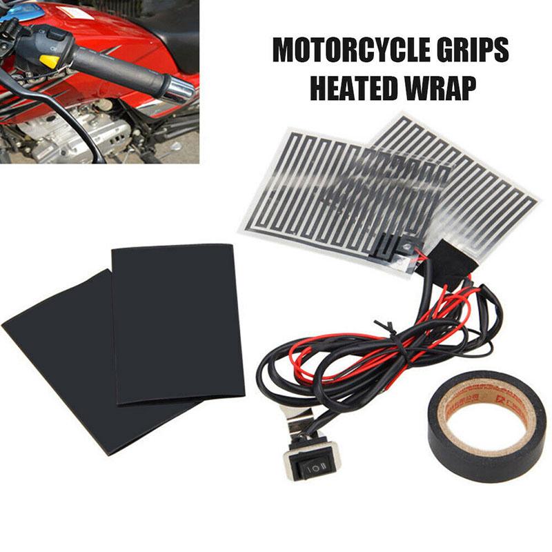 Manere incalzite pentru incalzire pentru ghidon Incalzitor pentru maini pentru motociclete 12V Nou