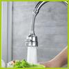 Universal Faucet Extender 360° Rotate Stainless Steel Water Tap Bubbler Extension Kitchen Dual Function Pressure Aerator Nozzle
