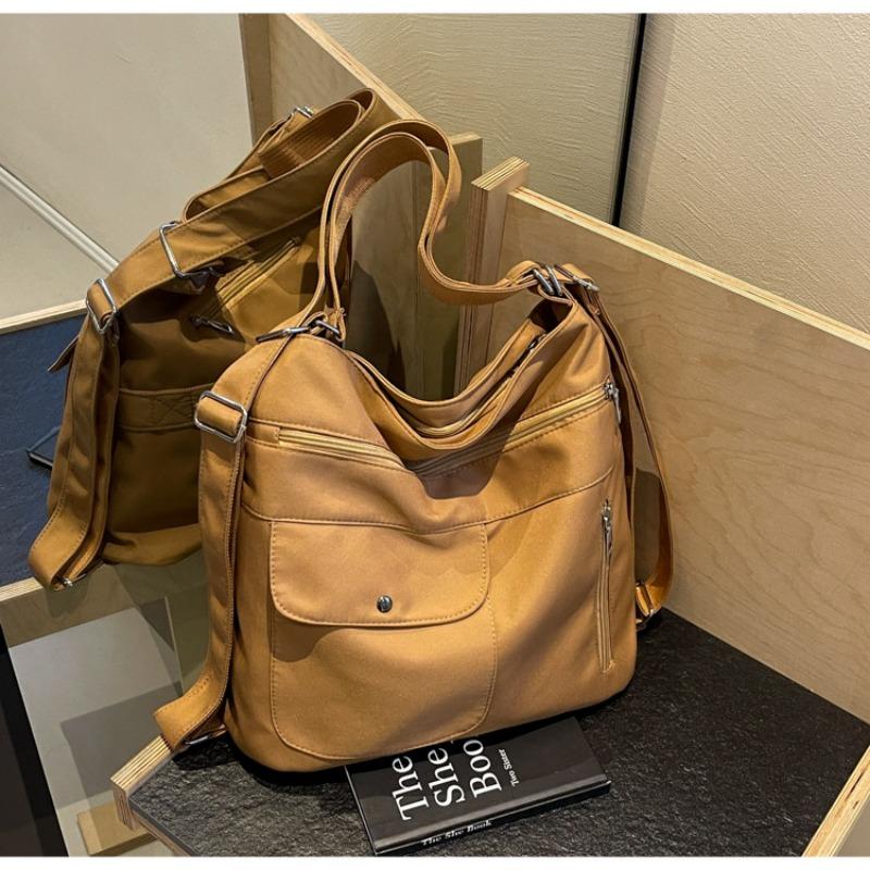 Large Capacity Tote Bag for Women 2025 New Multi-Pocket Single Shoulder Bag Simple and Versatile Commuter Bag for Women