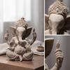 Hindu Deity Figurine Resin Statue Tabletop for Altar,