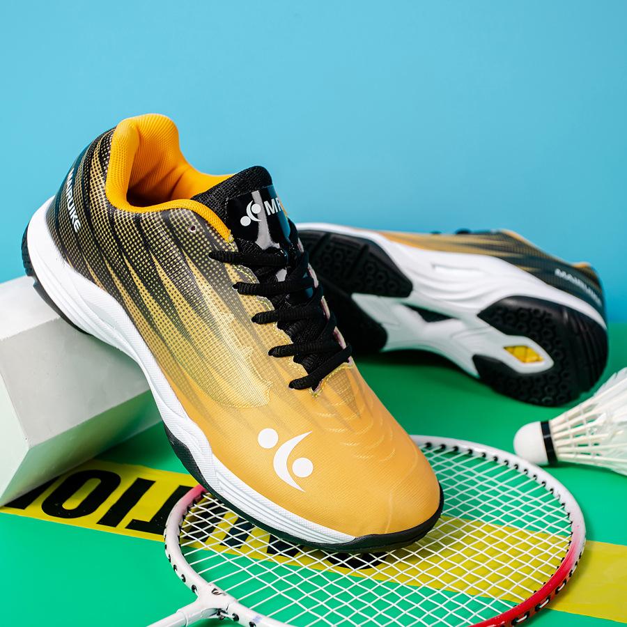 Badminton Shoes Men's Sports Training Shoes Autumn Non-slip Shock Absorption Professional Running Volleyball Tennis Shoes