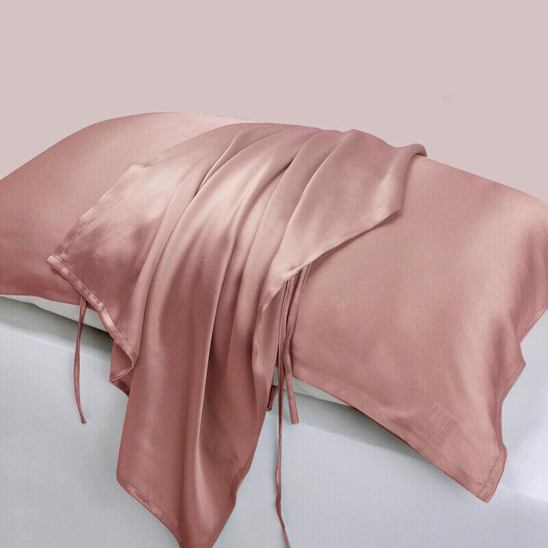50x80cm Mulberry Silk Pillow Towel Pillowcase Bedding Sleeping Pillow Cover Real Silk Protect Hair Skin Pillow Towel