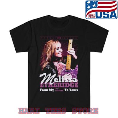 Melissa Etheridge From My Home To Yours Men's Black Size S To 5XL