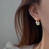 2026 New Hot Style Imitation Hetian Jade Stud Earrings for Women - Versatile No-Piercing Ear Clips