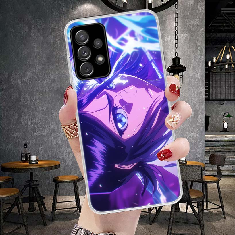 Bleach Kuchiki Rukia Soft Phone Case For Samsung Galaxy A12 A22 A32 A52 A72 A02S A51 A50S A71 A70 A31 A20S Note 20 Ultra S10 A10