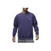New JORDAN Flight Sweatshirts Men Blue Purple FB7020-500