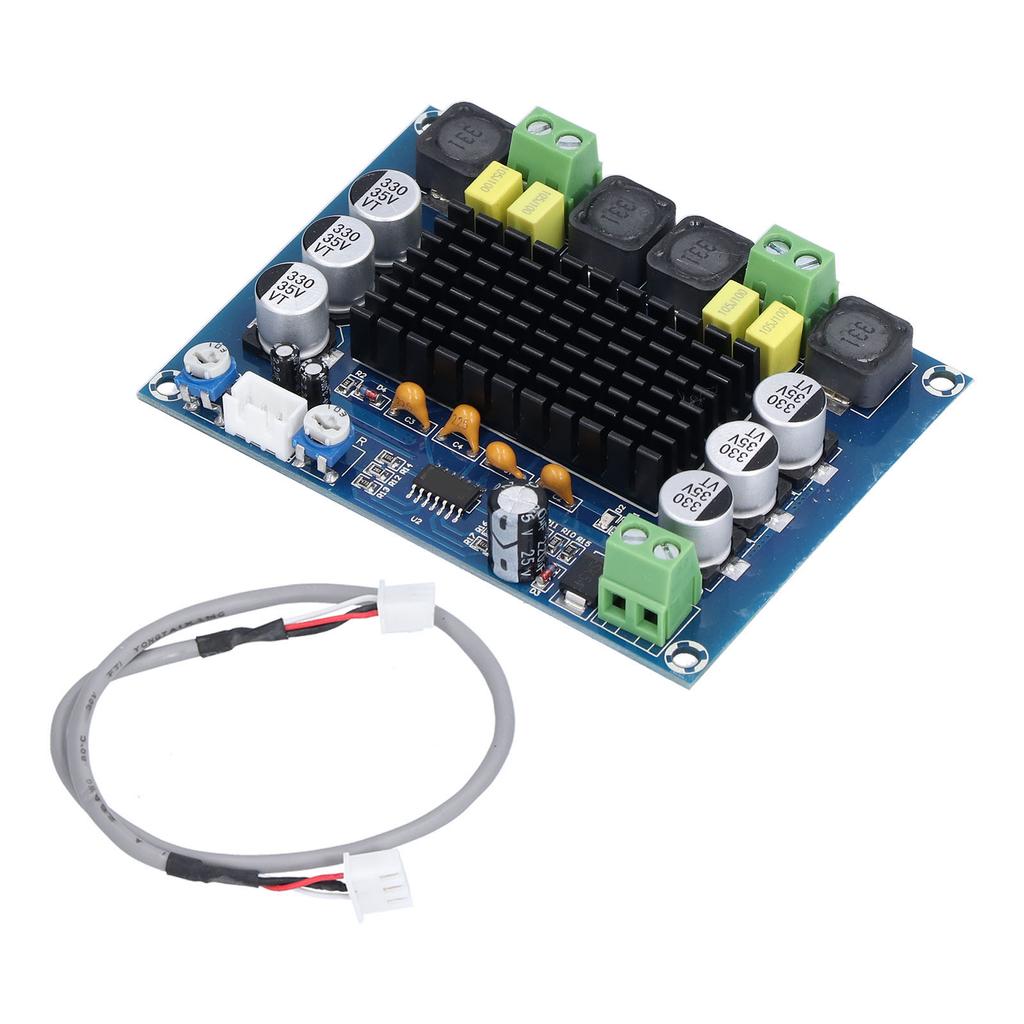 Verstärkerplatine Zweikanal Stereo Hocheffizient Digitaler Audioleistungsverstärker DC 12V bis 24V