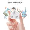 FONKEN Nabíječka telefonu USB UK 3kolíkové Regulační 5V 1A Chytrý telefon Tablet PC Trojúhelníková patka 1A Rychlá univerzální cestovní nabíjecí hlava USB napájecí adaptér