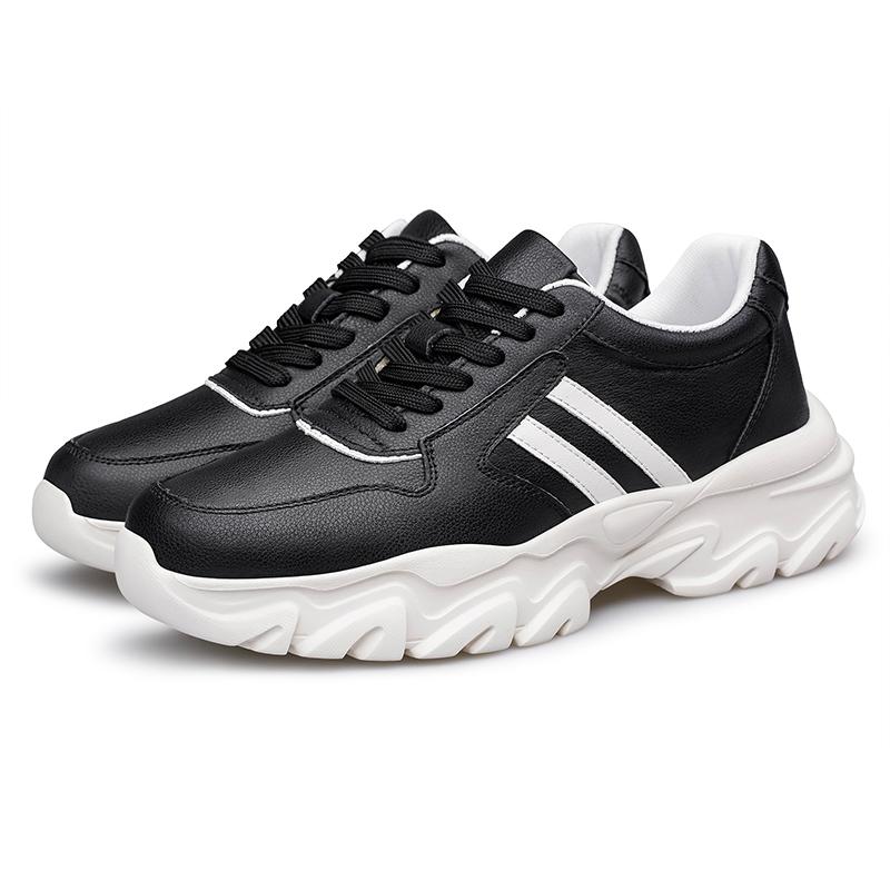 

Fashion Genuine Leather Male Shoes Vintage Style Handmade Treking Footwear Soft Walking Shoes New Arrival Non-Slip Men s Casual Shoes 37 чёрный