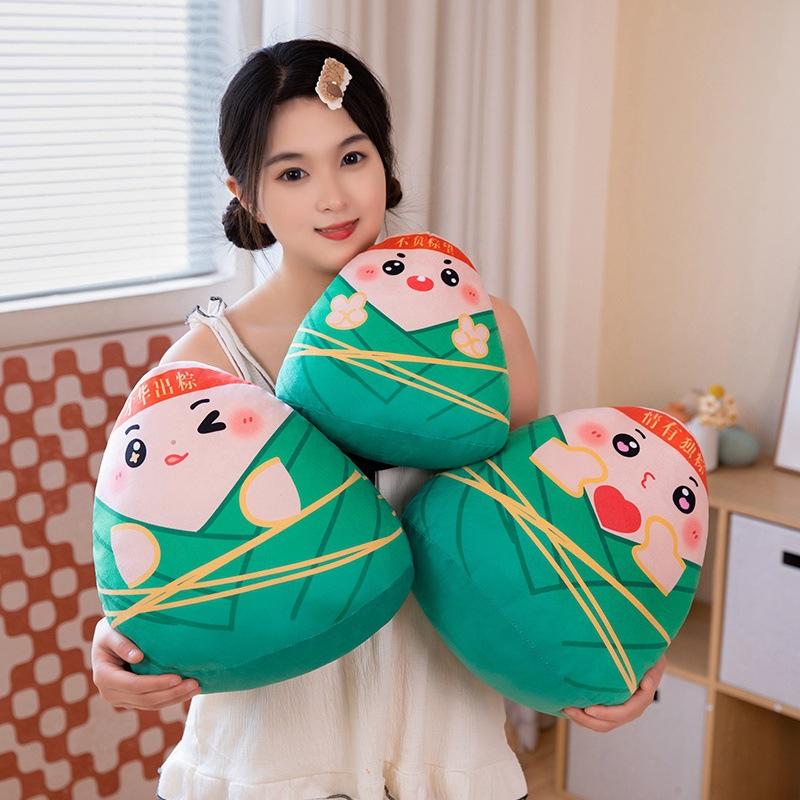 High school entrance examination zongzi throw pillow gold list title doll come on inspirational plush toy school Dragon Boat Festival gift wholesale