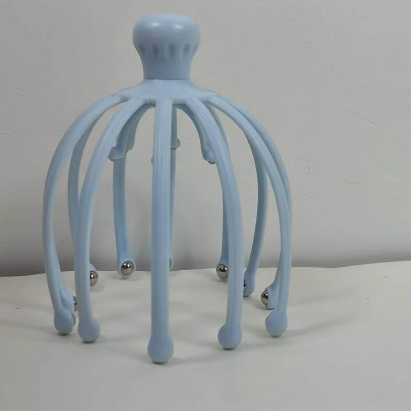 Five-Claw Octopus Head Massager Roller & Scalp Scratcher