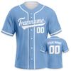 Baseballtrikot für Fans Einfaches Baseball-Shirt