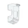 Antifloating Aquarium Food Tray Feeder with Smoothly Clear Acrylic Simple To Install And Maintain for Scattering Prevent
