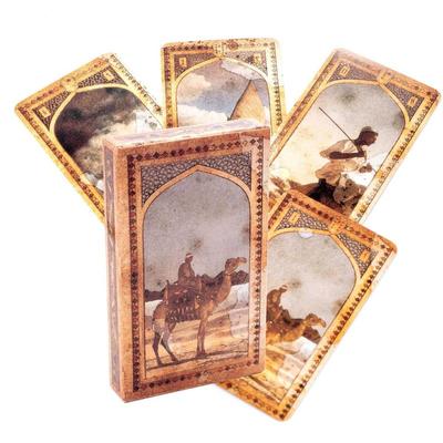 Old Arabian Lenormand Oracle Cards Tarot for Fate Divination Board Game Deck with PDF Guidebook