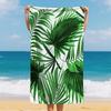 Tropical Palm Microfiber Beach Towel Oversized Quick Dry Sand Free Bath Towels Large Lightweight Swimming Blanket Swimwear