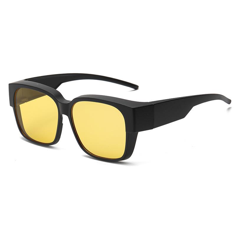 Versatile UV-Protection Clip-On Myopia Sunglasses for Men & Women - Ideal for Driving & Fishing