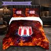 Set Biancheria da Letto Southampton Football 3 Pezzi Morbido Set Copripiumino con Federe Set Decorazione Camera da Letto per la Casa