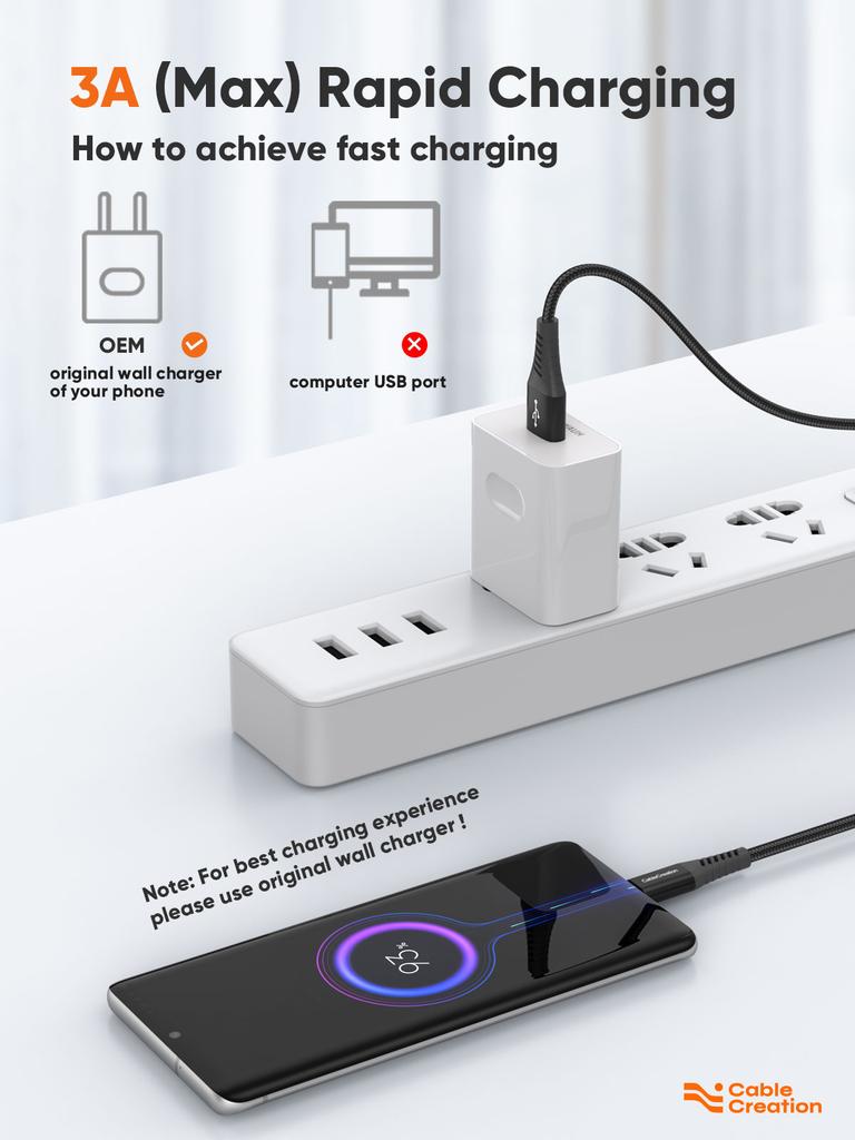 High Quality OEM ODM High Speed 2.0 a USB C Data Cable Nylon Type C Cable Fast Charging Usb C Cable for Phone