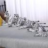 Simulated Tiger Plush Toy Realistic White Tiger Doll Mascot Doll Ground Marketing Rag Doll