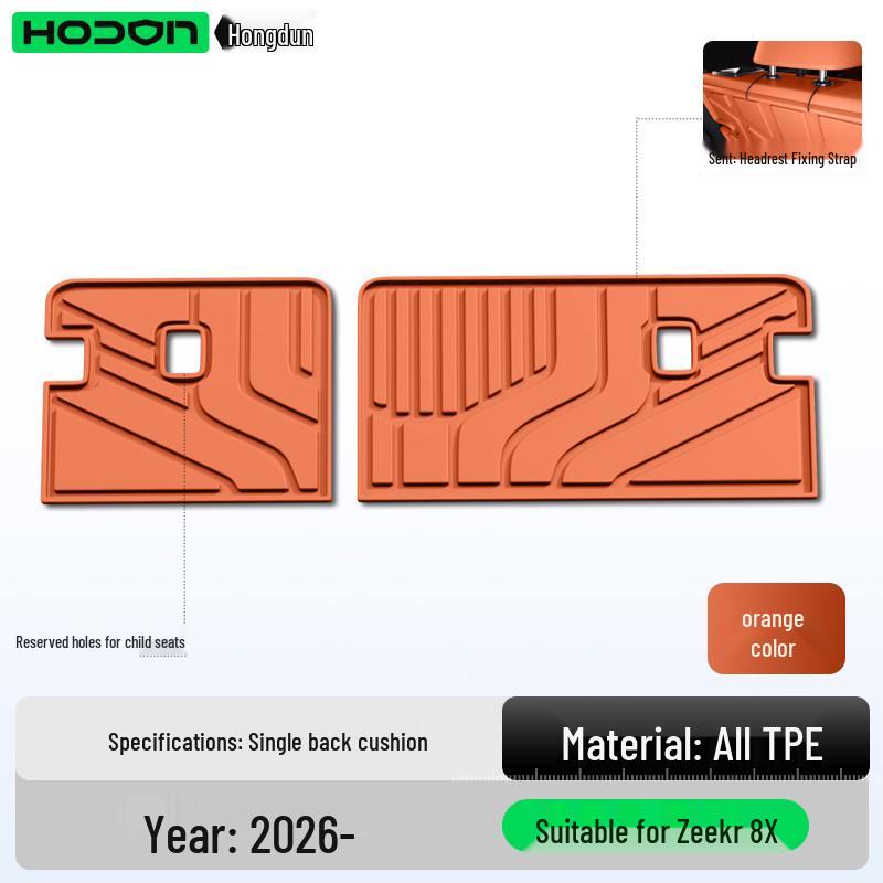 

Zeekr 8X Trunk Mat TPE2026 - New Model Interior Decoration Accessories 26 Model, 5-Seater