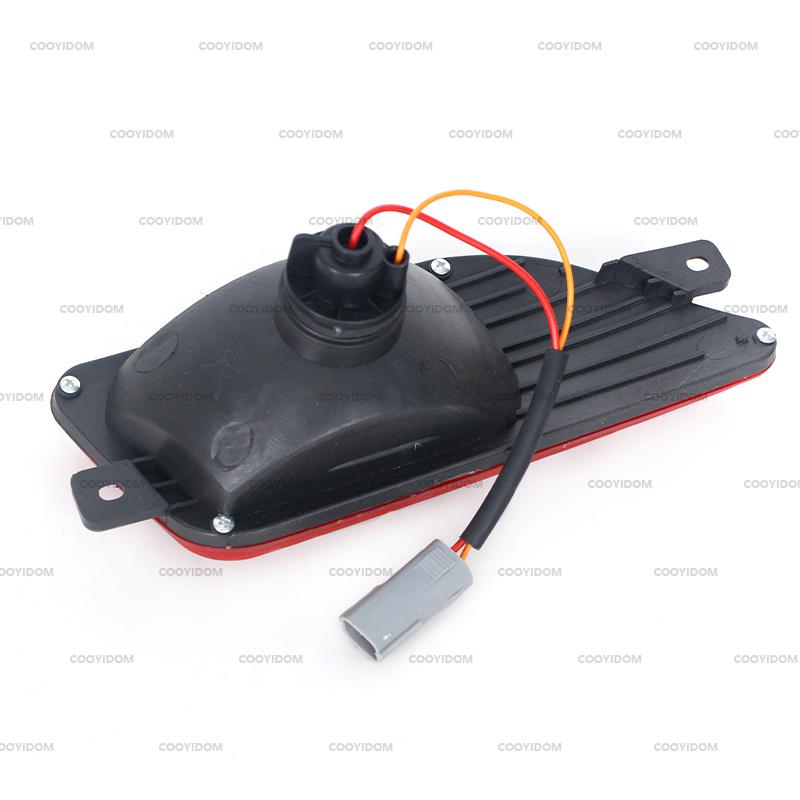 Car Rear Bumper Brake Light Warning Lamp Fog Lamp Reflector Light With Bulb For Great Wall Wingle 3 Wingle 5