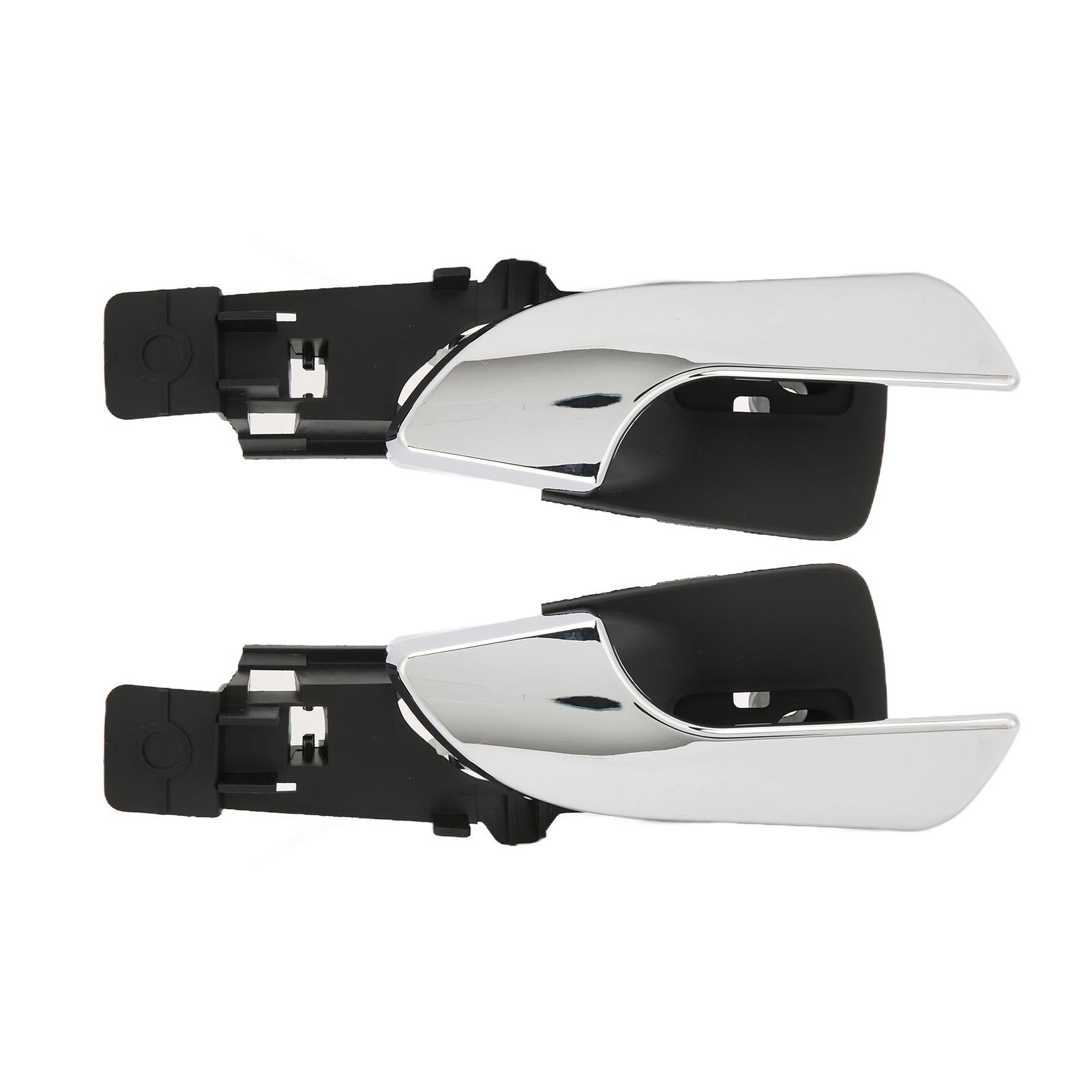 

2 ШТ. Серебристая внутренняя ручка двери автомобиля 156092167 Замена для Alfa Romeo Giulietta 2010‑2020