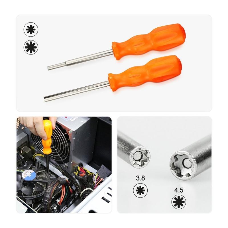 3.8mm & 4.5mm Security Screwdriver for Virtual Boy Opening   Consoles & Game Cartridges -