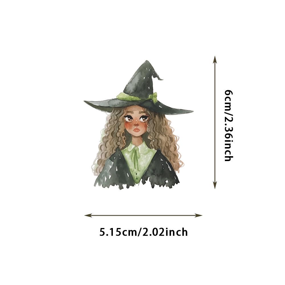 50PCS Kawaii Forest Witch Decoration Scrapbooking PVC Sticker Aesthetic Korean Stationery School Supplies