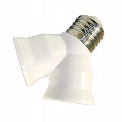 2xE27 Socket Splitter Adapter