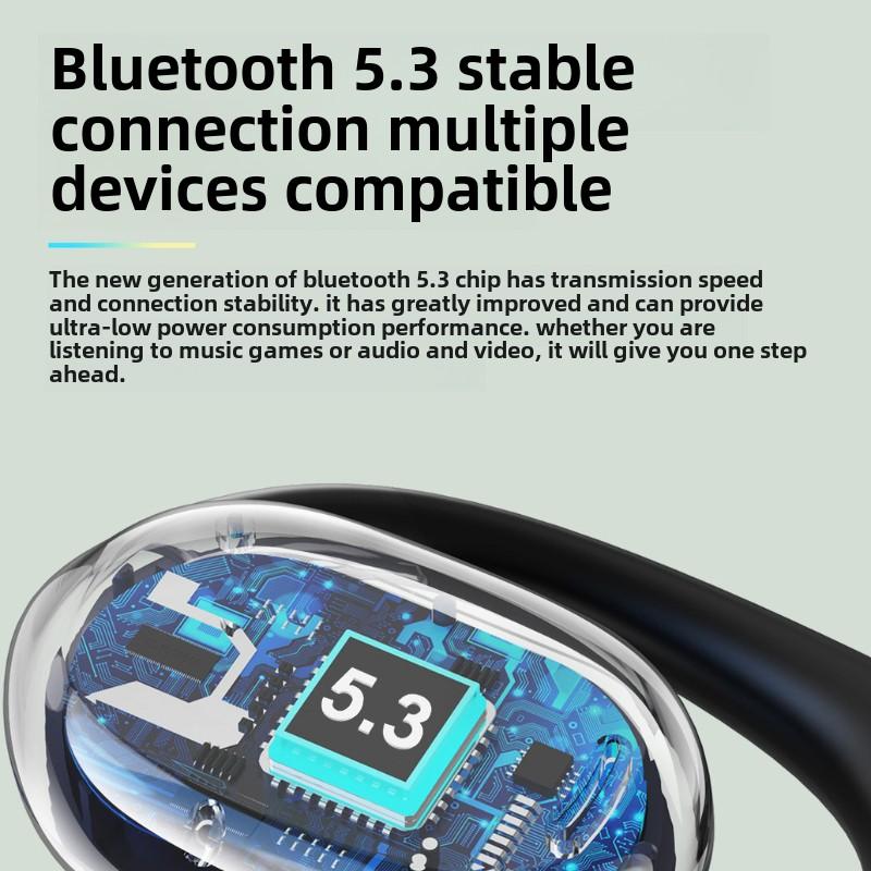 Κρεμαστά Ακουστικά Bluetooth Υψηλής Ισχύος Δεν Εφαρμόζουν στο Αυτί Κίνηση Τρελή Δεν Μπορούν να Αποκολληθούν Ακουστικά Bluetooth Υψηλής Ποιότητας Ήχου
