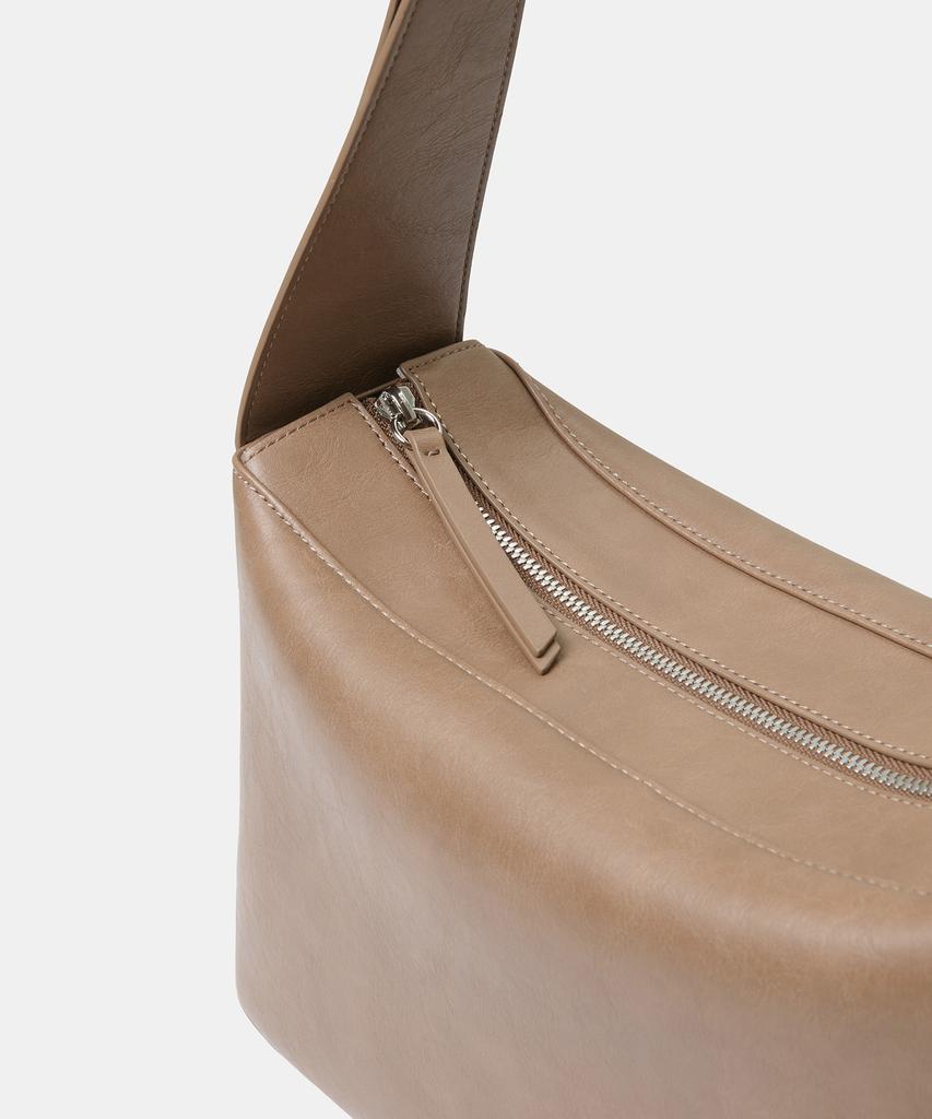 Musinsa Standard Woman Women'S Soft Box Shoulder Bag [Taupe]