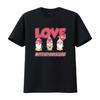 Damen Valentinstag Vorschullehrerin Niedliche Wichtel Liebe Lehren T-Shirt vintage Gewaschen Dehnbar Bequem