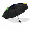 1pc Cat Circle Automatic Open/Close Umbrella Compact Folding Umbrella, All-Season Portable Umbrella for Women/Men F1124004