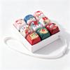9-Key Keycap Fidget Keychain Creative Keyboard Clicker Toy Keyring  Christmas Gift