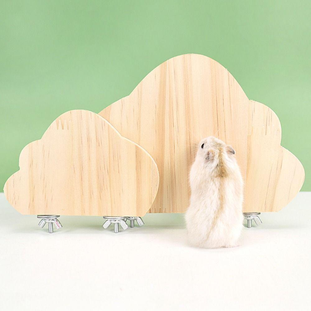 

Износостойкая деревянная подставка для домашних животных, трамплин для хомяка, попугая, кореллы