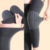 Neue Kaschmirwolle Kniebandage Pads Damen Herren Kälte Bein Arthritis Knieschützer Winter Outdoor Sport Beinschutz Kältefest Beinwärmer