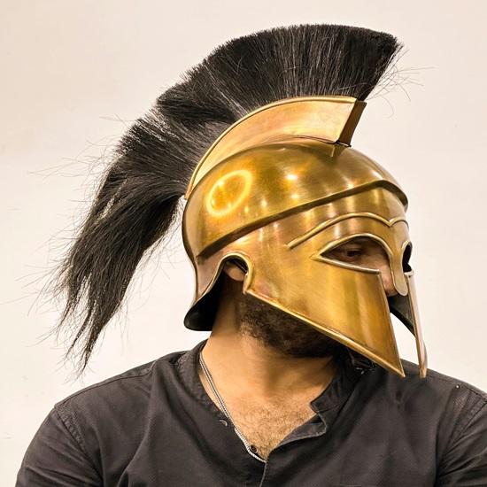 Corinthian Helmet Great Spartan Helmet Medieval Steel Helmet With Inner Liner  Bets Gift For Him