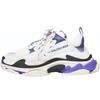Balenciaga Triple S Trainer 'White Navy Purple' Women's 541641W09OF9095